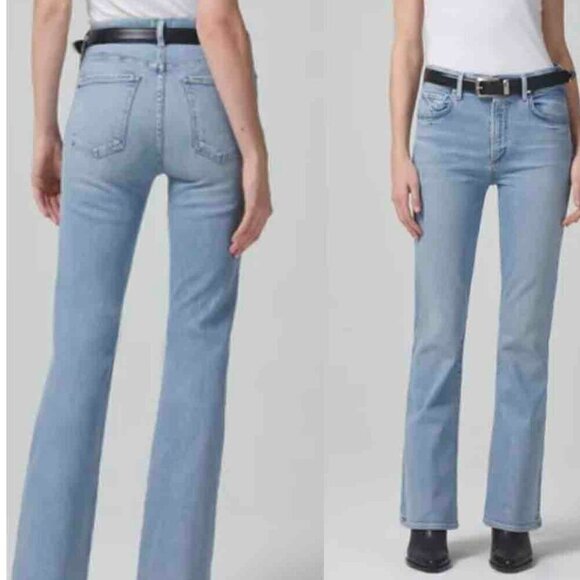 Citizens Of Humanity Denim - CITIZEN OF HUMANITY Lilah High Rise In Lyric 32 Light EUC